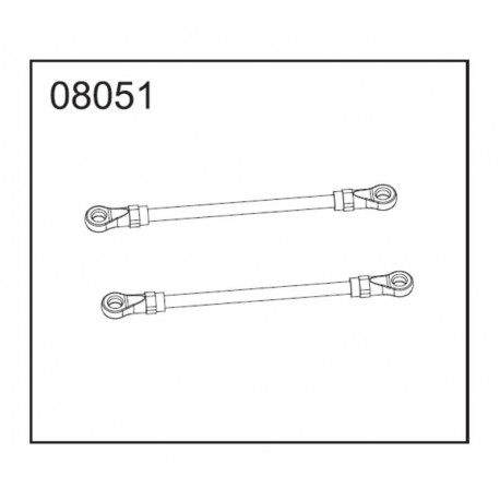 08051 - Lien inférieur avant [2pcs]