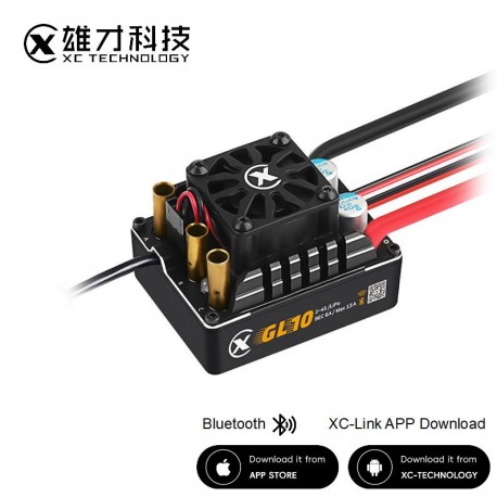 XC-GL10 - Contrôleur FOC 2~4S brushless 80A