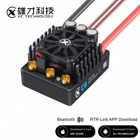 XC-C8 - Contrôleur 3~6S brushless 160A