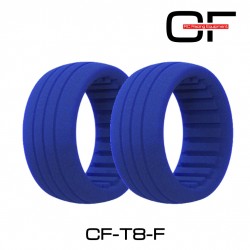 CF-T8-F - Insert mousse Truggy 1/8 [1paire]