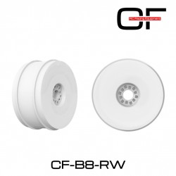 CF-B8-RW - Jante Buggy 1/8 blanche [1paire]
