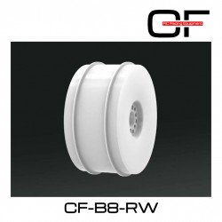 CF-B8-RW - Jante Buggy 1/8 blanche [1paire]
