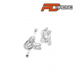 PD861-005 - Étrier + porte fusée avant gauche [1set]