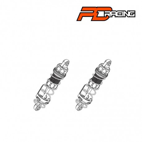 PD860-032 - Amortisseur avant long [2pcs]