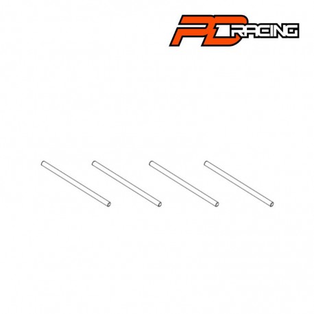 PD861-021 - Axe de triangle inférieur 4x73mm [4pcs]