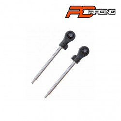 PD860-042 - Tige d'amortisseur longue + chape [2pcs]