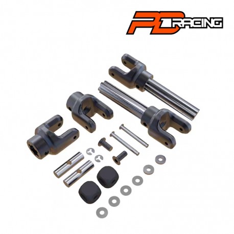 PD861-016-R - Demi cardan mâle métal [2pcs]