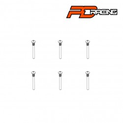 PD861-081 - Axe d'étrier AV/porte fusée AR HM5x45mm [6pcs]