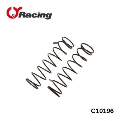 C10196 - Ressort d’amortisseur AR 1/8 9coil [2pcs]