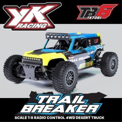 TB8 RTR - Trail Breaker 1/8 jaune/bleu