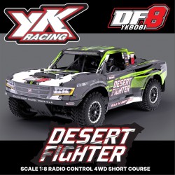 DF8 RTR - Trail Breaker 1/8 gris/blanc/bleu