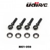 M01-059 - Pivot de porte fusée avant 8,2x24,76mm [4pcs]