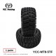 MT8-5TF - Pneus + mousse 1/8 Monster Truck [1paire]