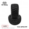 MT8-5TF - Pneus + mousse 1/8 Monster Truck [1paire]
