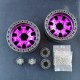 MT8-R100-PURPLE - Jante MT Beadlock Violette [4pcs]