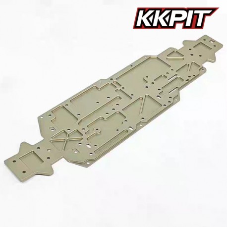 10059K - Châssis alu 4mm HA CNC 7075-T6 [1pc]