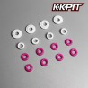 10074K - Bague/guide CNC + soft O-Ring d'amortisseur [1set]