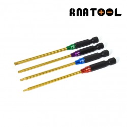 6801 - Embout Hexagonal 1,5/2/2,5/3mm pour visseuse [1set]