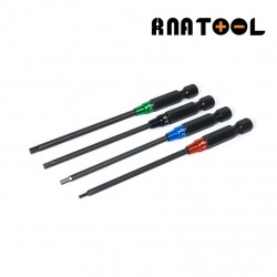 6802 - Embout Hexagonal 1,5/2/2,5/3mm pour visseuse [1set]