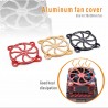 Fan cover alu 30mm noir [1pc]