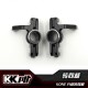 10025K-BK - Fusée AV alu 6061-T6 Noir [1set]