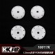 10017K - Pistons d’amortisseurs POM 8x1,3 + 8x1,4mm [1set]