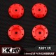 K1-10017K - Piston d’amortisseur POM 8x1,3 + 8x1,4mm [1set]