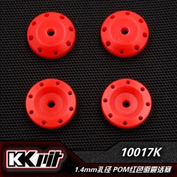 10017K - Pistons d’amortisseurs POM 8x1,3 + 8x1,4mm [1set]