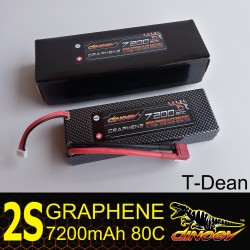 DINOGY GRAPHENE - Batterie Hardcase 2S 7200mAh