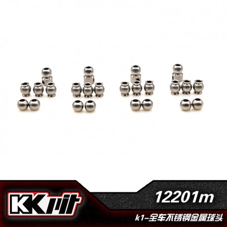 12201M - Boule de chape acier [1set]