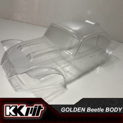 K2-BODY - Carrosserie GOLDEN Beetle transparente [1pc]