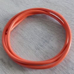 Câble silicone 12AWG orange [1m]