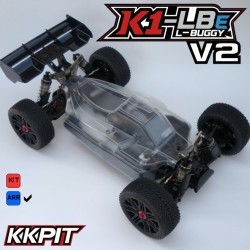 K1 LBE V2 - Buggy Super Light 4WD 1/8 [KIT ou ARR]