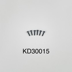 KDM-30015 - Vis à tête cylindrique CHC M2,6x10mm [6pcs]