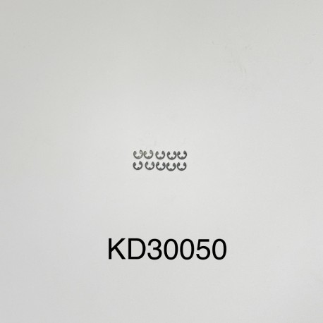KDM-30050 - E clip [6pcs]