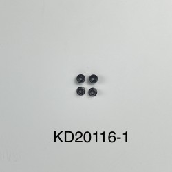 KDM-20116 - Écrou de roue nylstop M4 [4pcs]