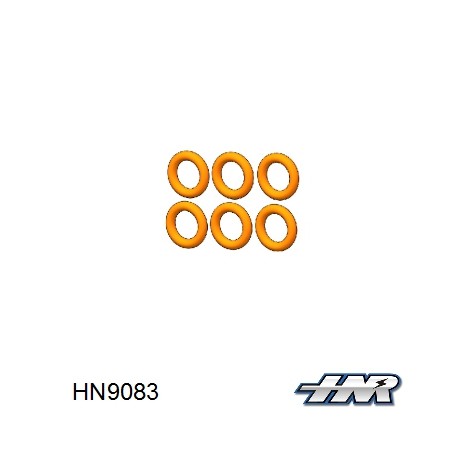 HN9083 - O-ring de différentiel 5,8x1,9mm [6pcs]