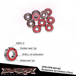695-RZ  - Roulement 5x13x4mm [10pcs]
