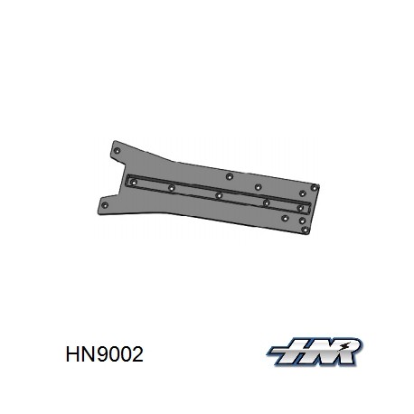 HN9002 - Renfort de châssis alu 6061-T6 [1pc]