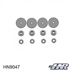 HN9047 - Piston + bague de tige d'amortisseur [1set]