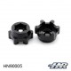 HN90005 - Hexagone de roue 17mm alu CNC [2pcs]