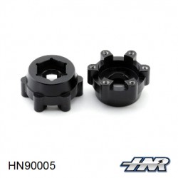 HN90005 - Hexagone de roue 17mm alu CNC [2pcs]