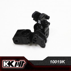 10019K-BK - Fusée AR alu 6061-T6 Noir + carbone [1set]