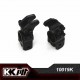 10019K-BK - Fusée AR alu 6061-T6 Noir + carbone [1set]