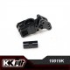 10019K-BK - Fusée AR alu 6061-T6 Noir + carbone [1set]