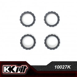 K1-10027K - Bague de réglage d’amortisseur alu 6061-T6 [4pcs]