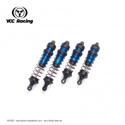 YCC- Amortisseur à émulsion AV/AR 1/10 Bleu [1set]