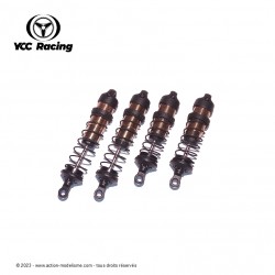 YCC- Amortisseur à émulsion AV/AR 1/10 Gold [1set]