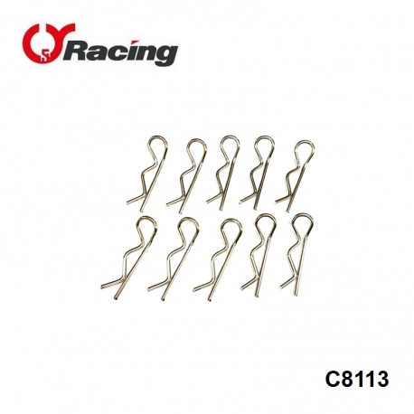 C8113 - Clips de carrosserie 1/8 [10pcs]