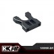 10006K-BK - Palier AV de différentiel central alu 6061-T6 Noir [1pc]